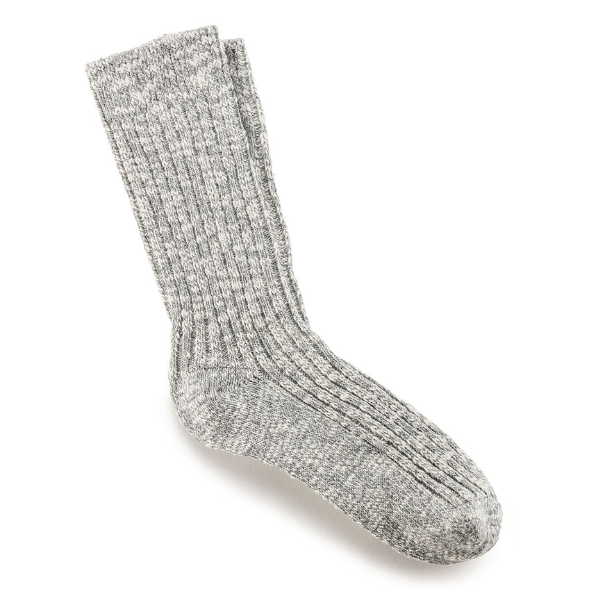 Birkenstock Cotton Slub Women Sock - Gray