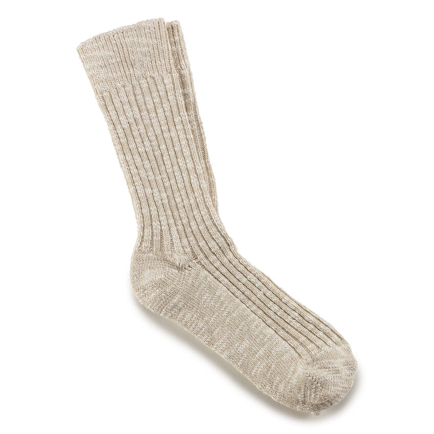 Birkenstock Cotton Slub Women Sock - Beige