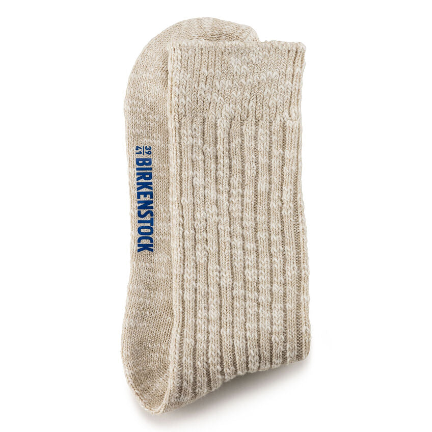 Birkenstock Cotton Slub Women Sock - Beige