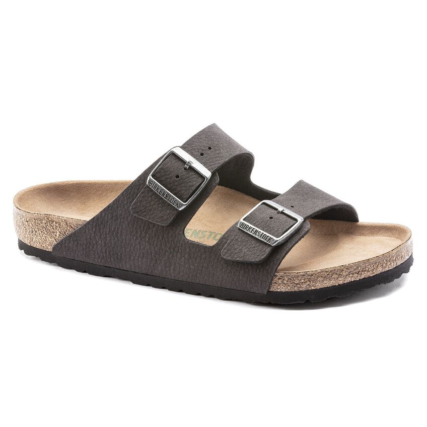 Birkenstock Arizona Vegan Synthetic - Desert Dust Black