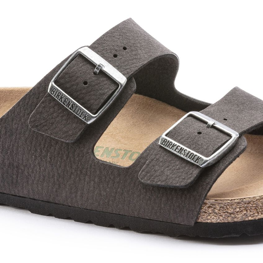 Birkenstock Arizona Vegan Synthetic - Desert Dust Black