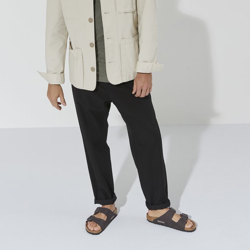 Birkenstock Arizona Vegan Synthetic - Desert Dust Black