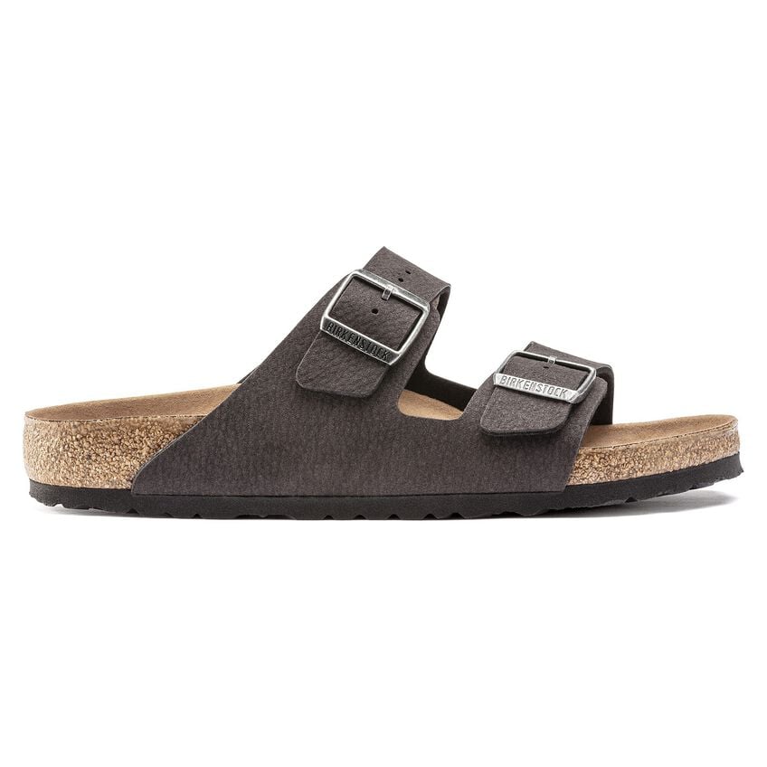 Birkenstock Arizona Vegan Synthetic - Desert Dust Black