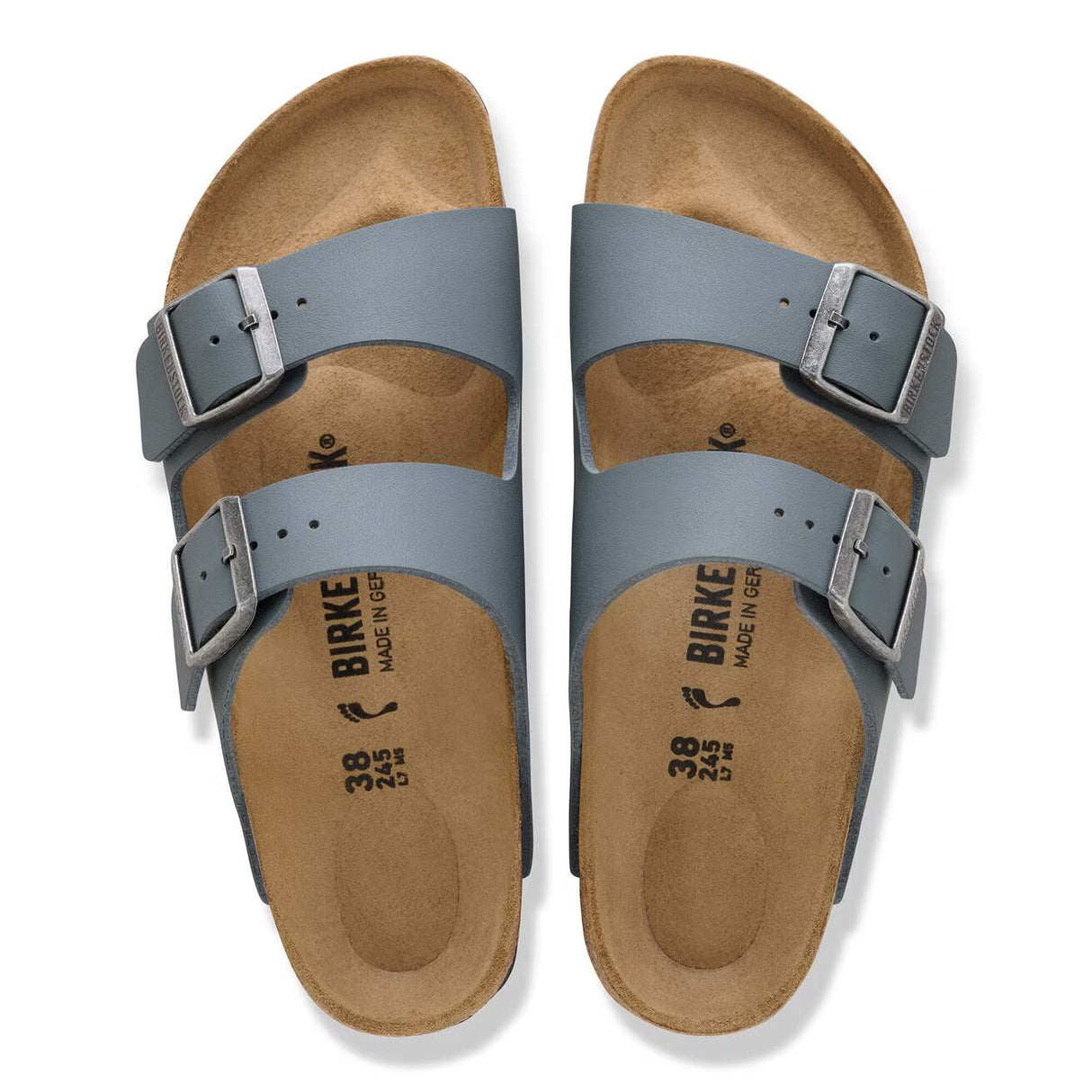 Birkenstock Arizona Birko-Flor - Basalt Gray