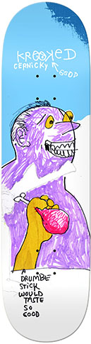 Krooked Cernicky Drumb Stick Deck 8.25