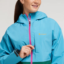 Load image into Gallery viewer, Cotopaxi Women&#39;s Cielo Rain Jacket - Poolside
