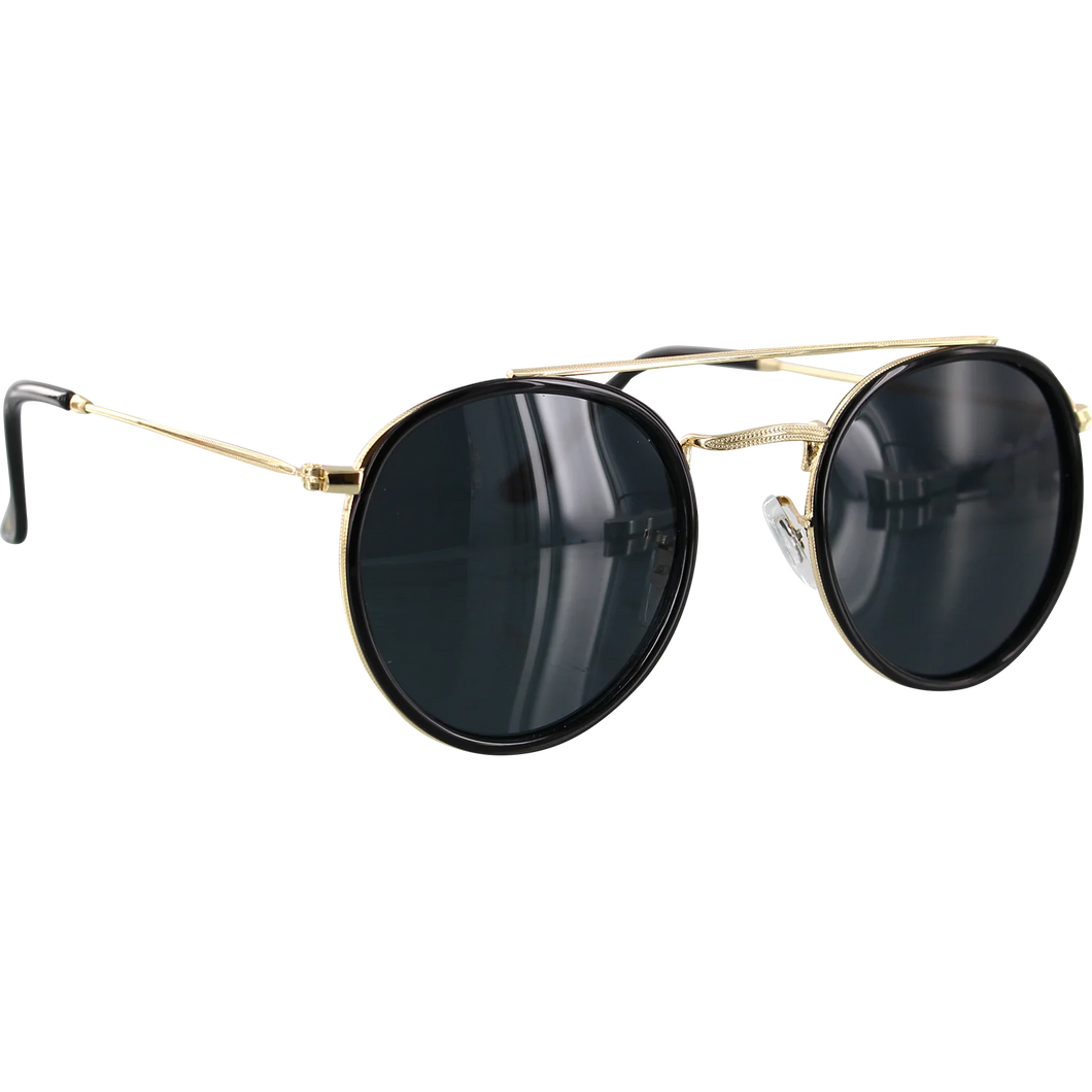 Parker Black/Gold Polarized Sunglasses