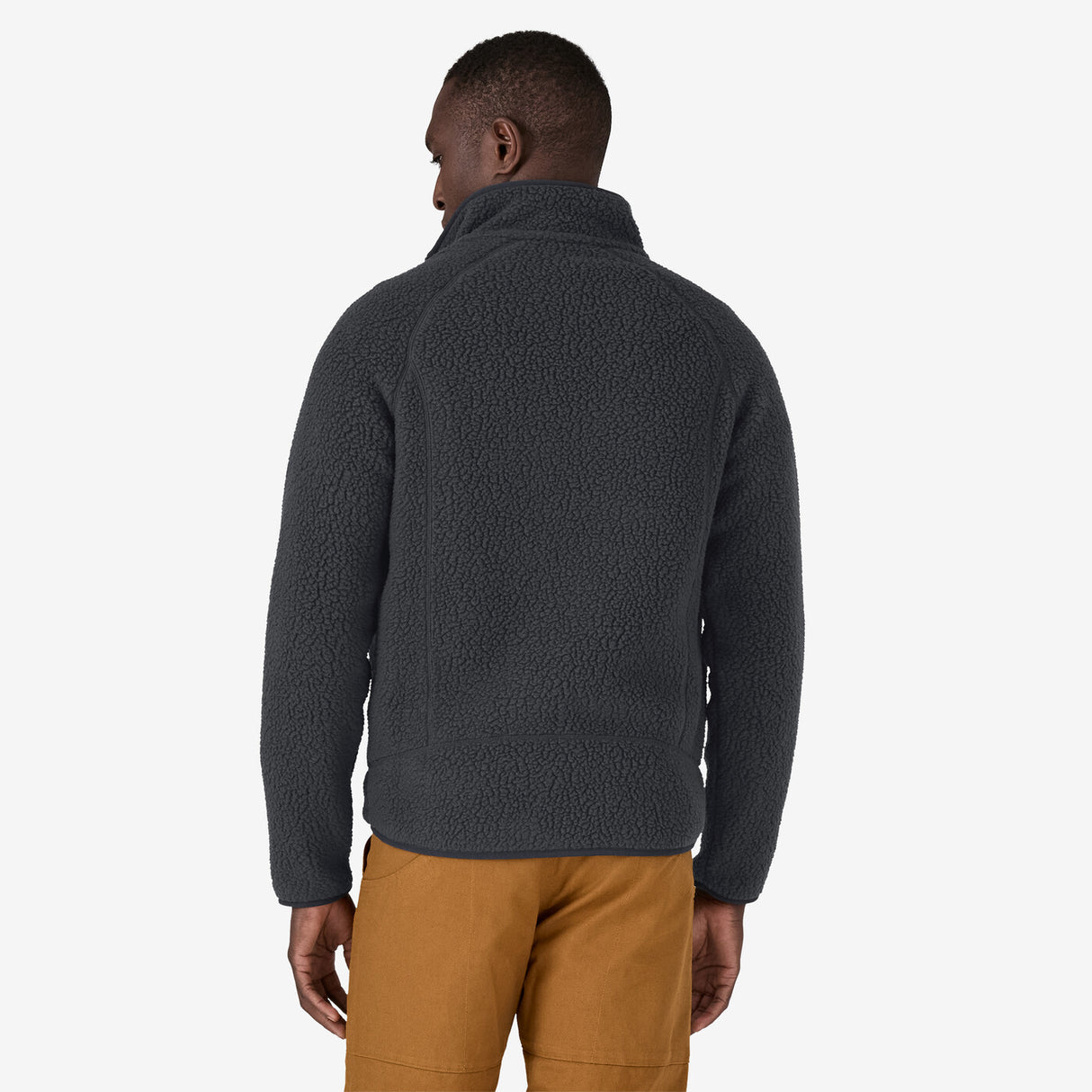 Patagonia Men's Retro Pile Fleece Jacket - Navy