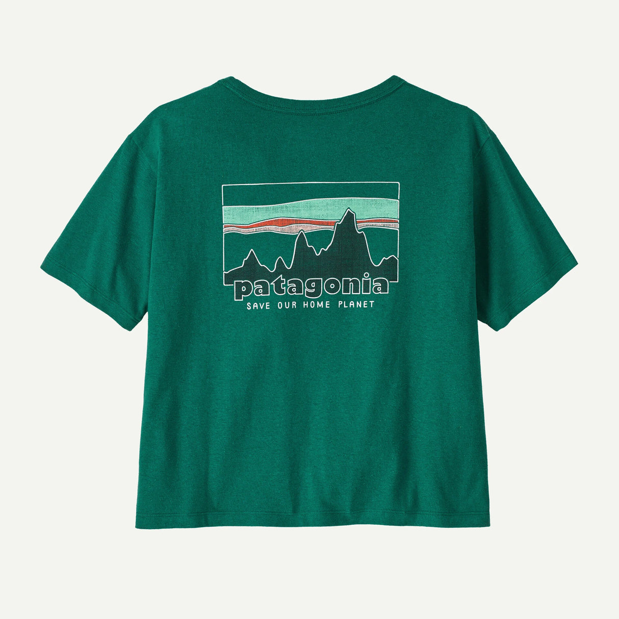 Patagonia '73 Skyline Easy-Cut Responsibili-Tee - Gem Green