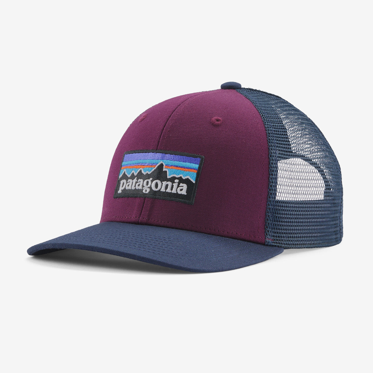 Patagonia P-6 Logo Trucker Hat - Night Plum