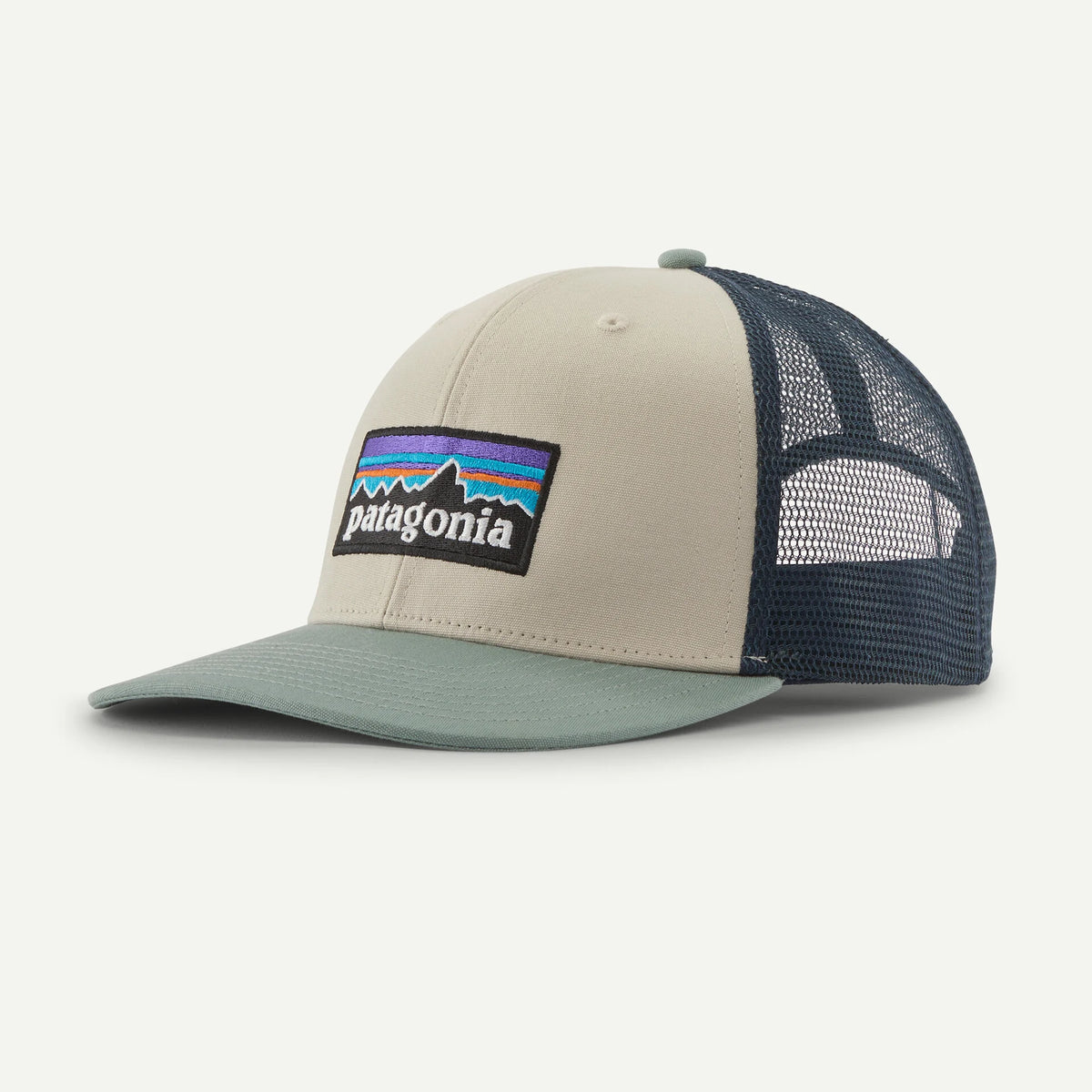 Patagonia P-6 Logo Trucker Hat - Pumice