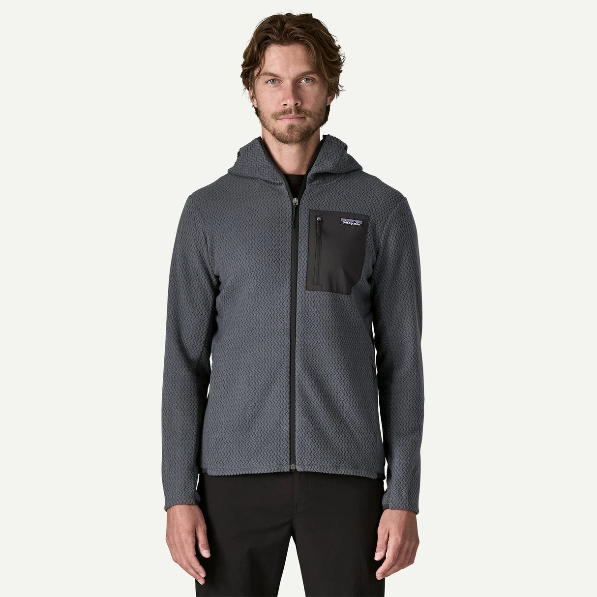 Patagonia Men's R1® Air Full-Zip Hoody - Smolder Blue