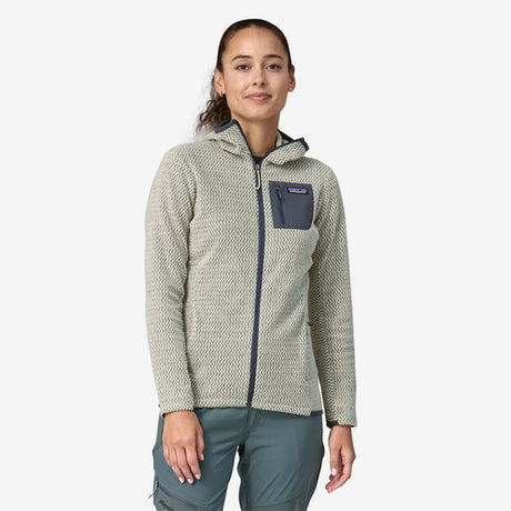 Patagonia Women's R1® Air Full-Zip Hoody - Wool white