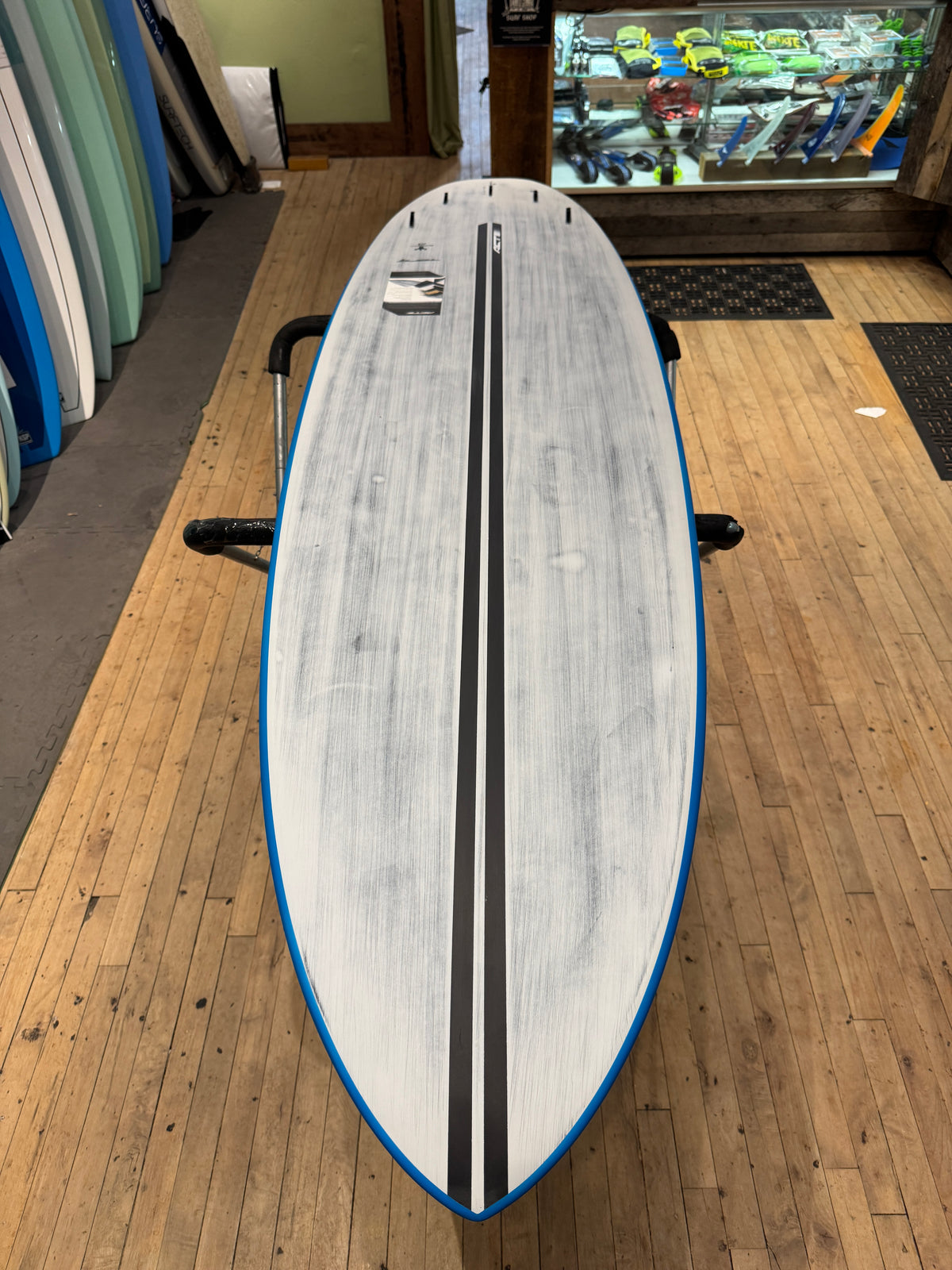Torq ACT Big Boy 7'6 Brushed with Blue Rails