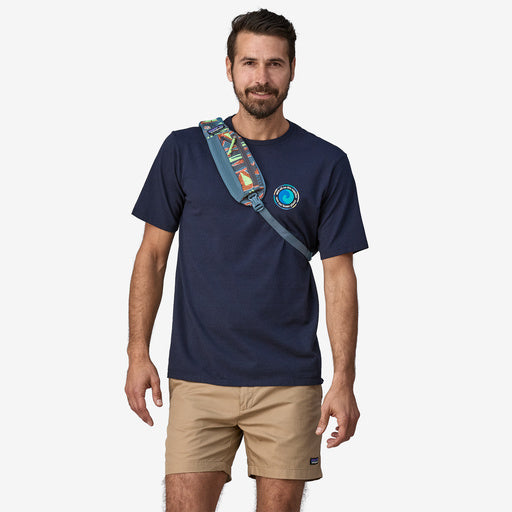 Patagonia Atom Sling Bag 8L - High Hopes Geo Forge Grey