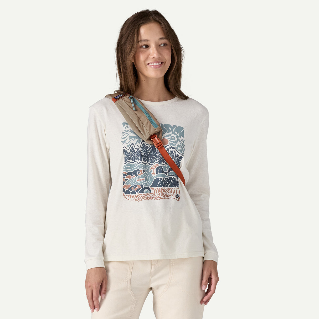 Patagonia Atom Sling Bag 8L - Seabird Grey