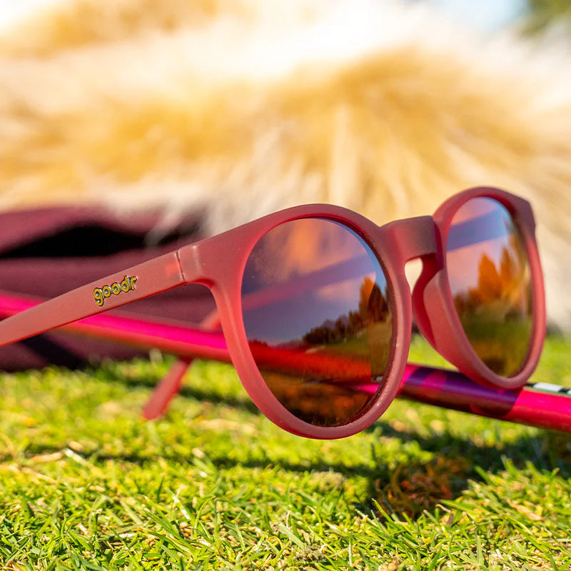 Goodr CIRCLE G I'm Wearing Burgundy? : Dark Red