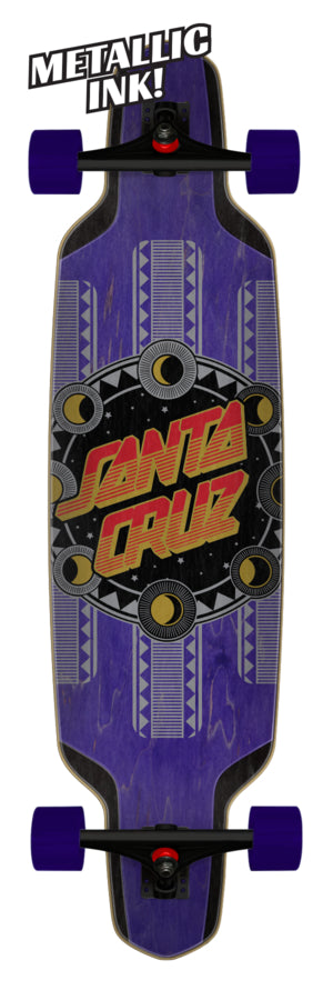 Santa Cruz Phase Dot Drop Down Cruzer 9.50in x 37.52in