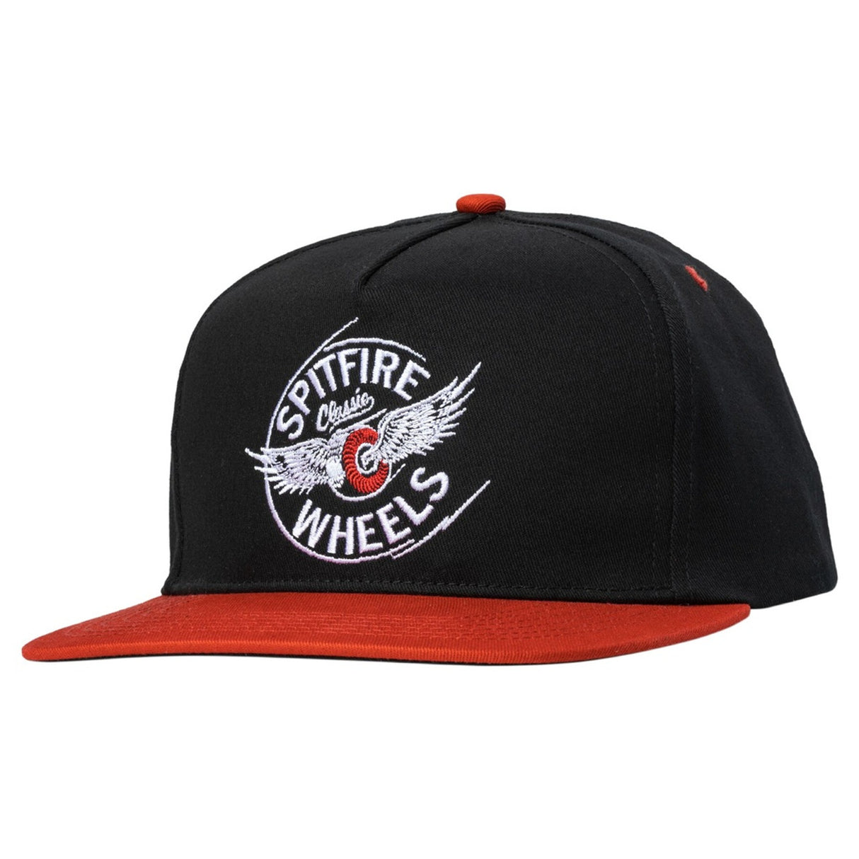 Spitfire Classics Snapback Hat - Black/Red