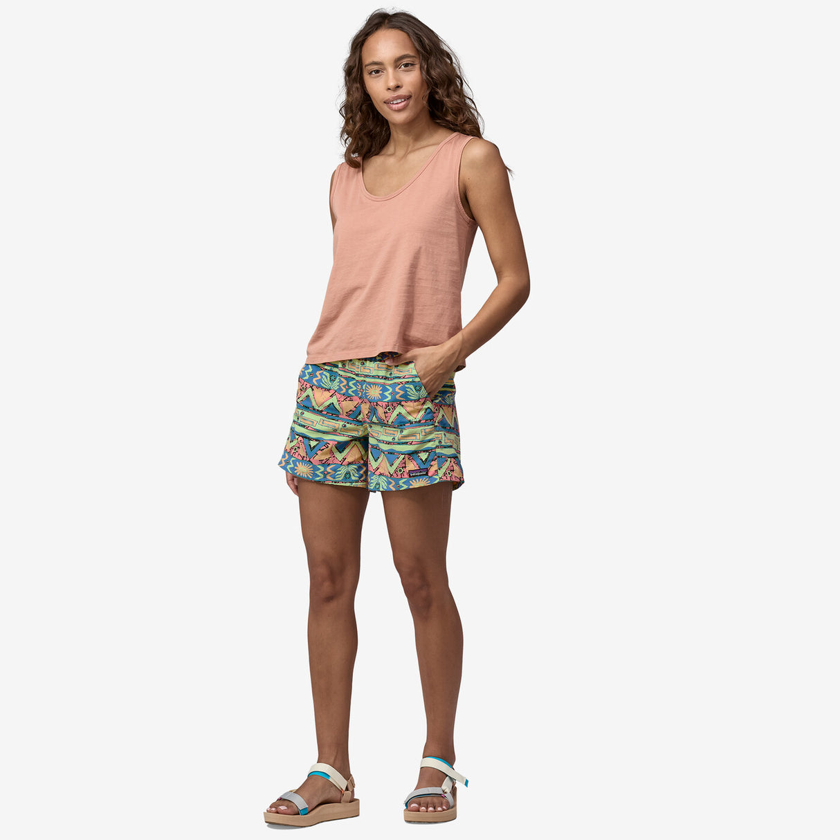 Patagonia Women's Baggies™ Shorts - 5" - High Hopes Geo