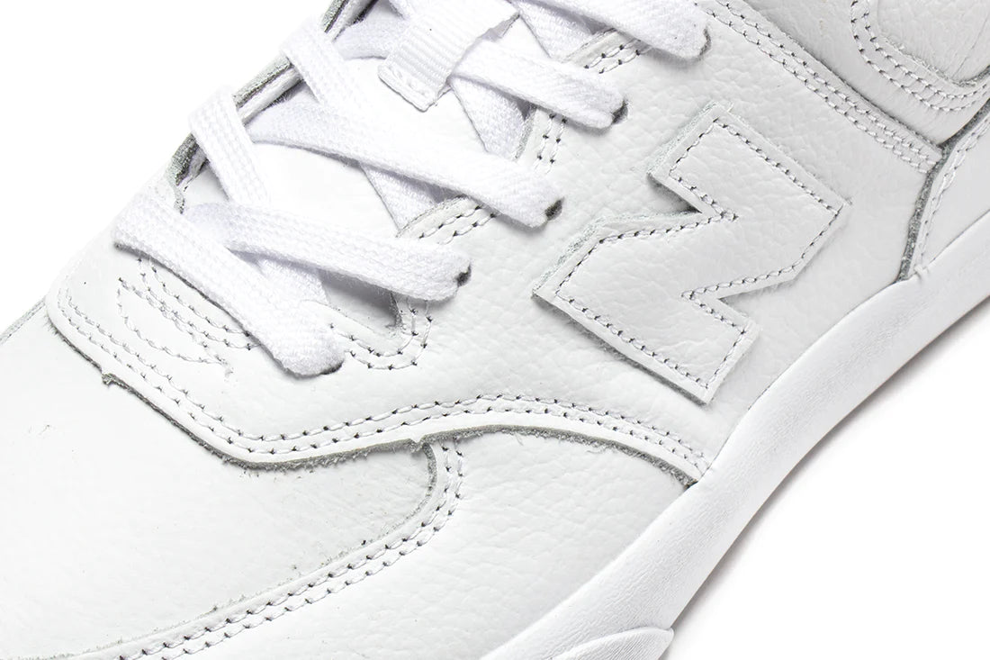 New Balance Numeric 574 Vulc - White / White