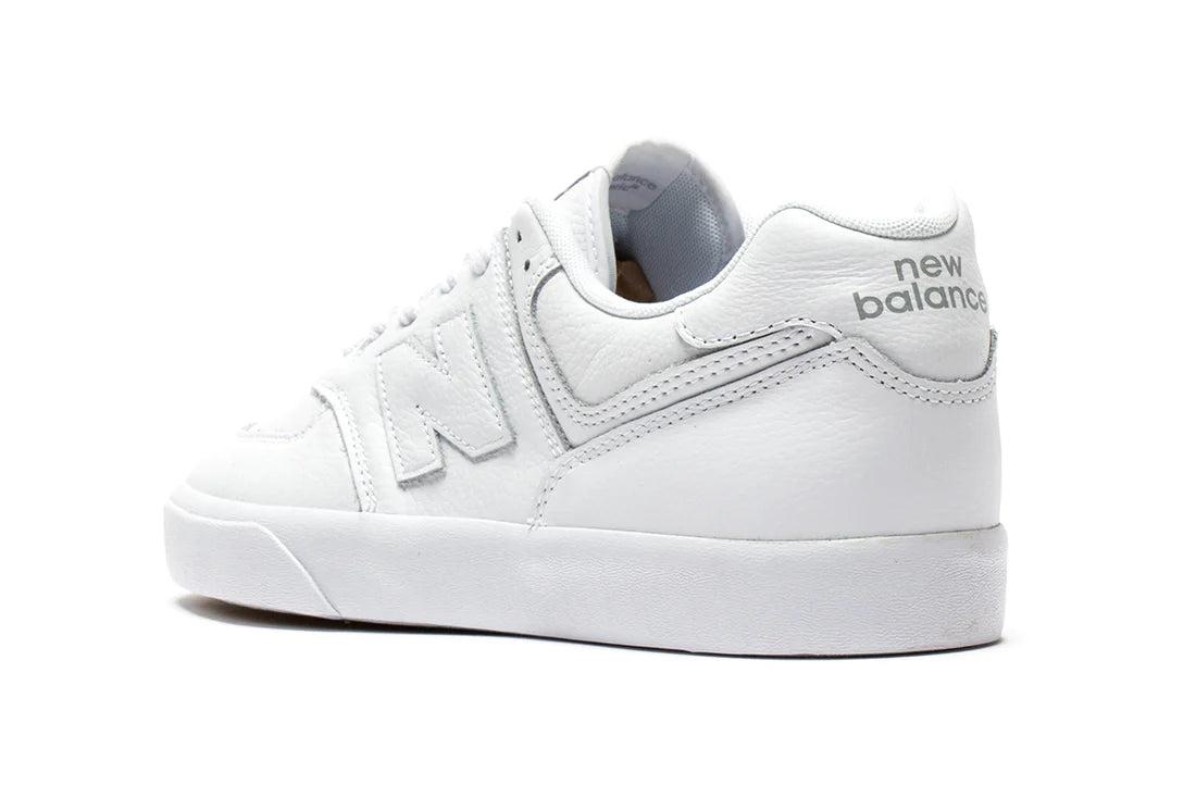 New Balance Numeric 574 Vulc - White / White