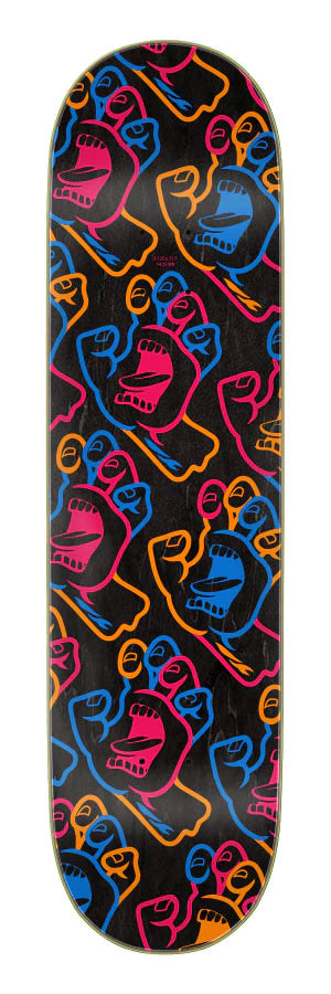8.125in Opus In Color Santa Cruz Birch Skateboard Deck