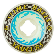 Load image into Gallery viewer, 57mm Saucers 95a Slime Balls Skateboard Wheels
