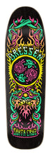 Load image into Gallery viewer, 9.31in Dressen Rose Crew Two Santa Cruz Shaped Skateboard Deck
