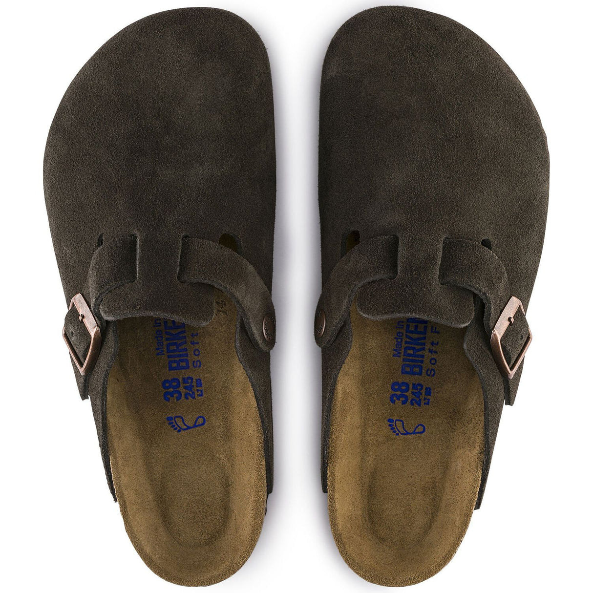 Birkenstock Boston Soft Footbed Color: Mocca