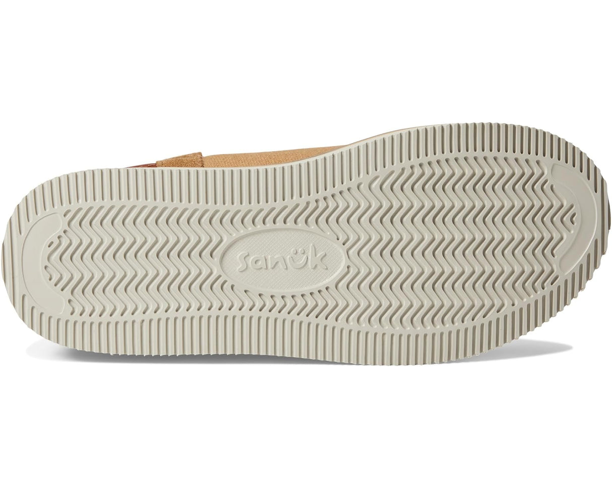 Sanuk M Cozy Vibe Surf Check Bootie - Tan