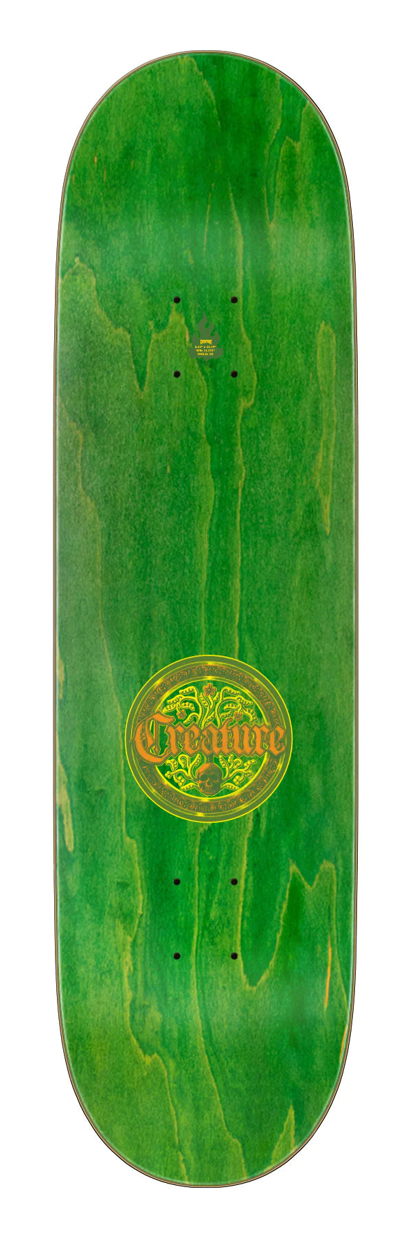 8.53in Gravette Crest Creature Skateboard Deck