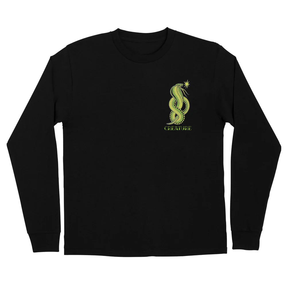 Fiend Flash Mens Creature Longsleeve T-Shirt