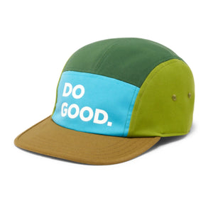 Cotopaxi Do Good 5-Panel Hat - Poolside/Oak