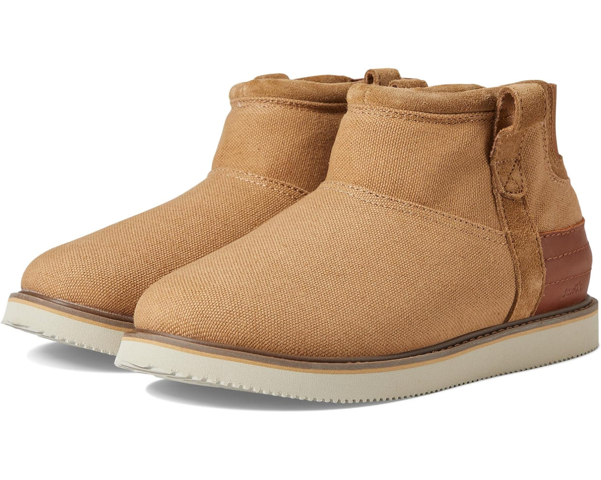 Sanuk M Cozy Vibe Surf Check Bootie - Tan