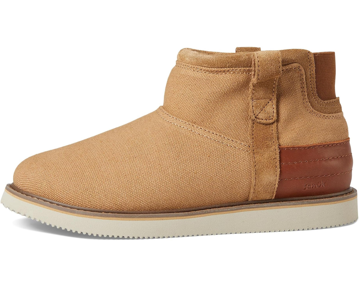 Sanuk M Cozy Vibe Surf Check Bootie - Tan