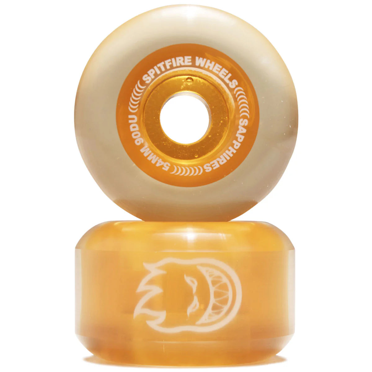 Spitfire sapphires clear orange 54mm 90d