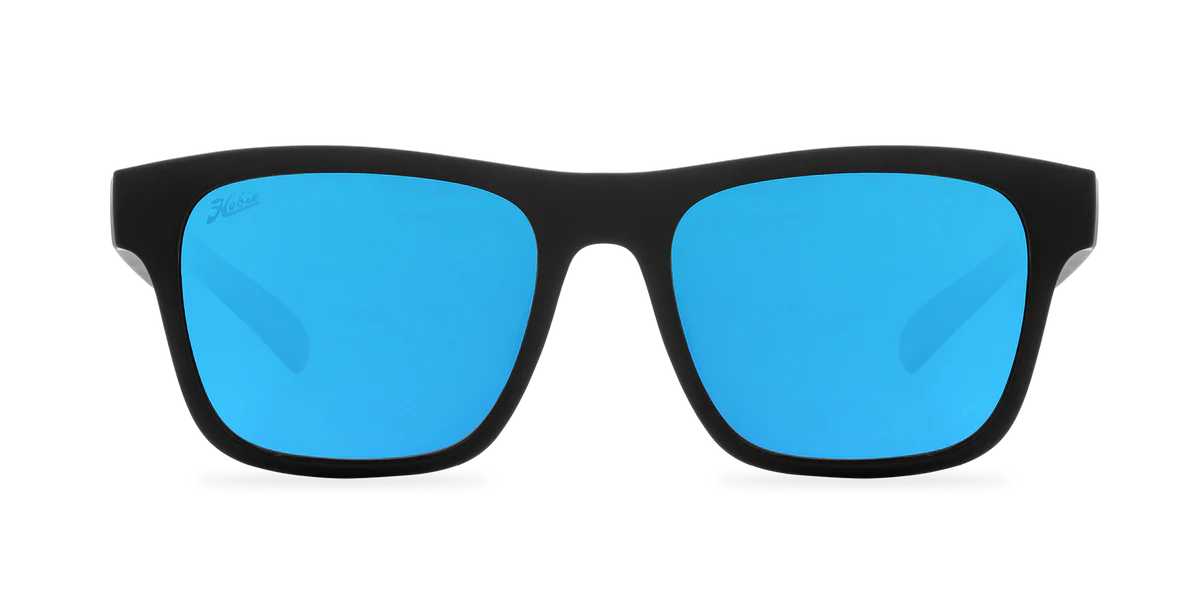 Hobie Coastal Float Sunglasses - Satin Black/ Cobalt