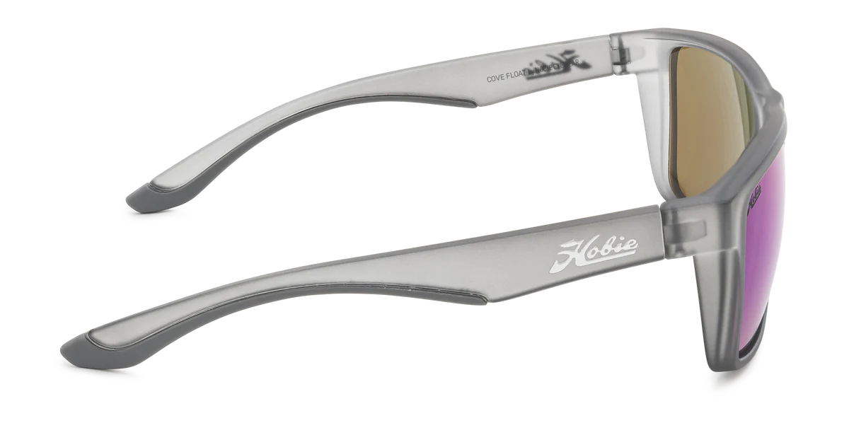 Hobie Cove Float Sunglasses - Satin Crystal Grey