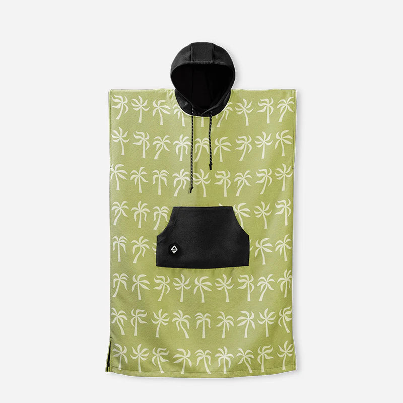 Nomadix Changing Poncho: Breezy Palms Olive M/L