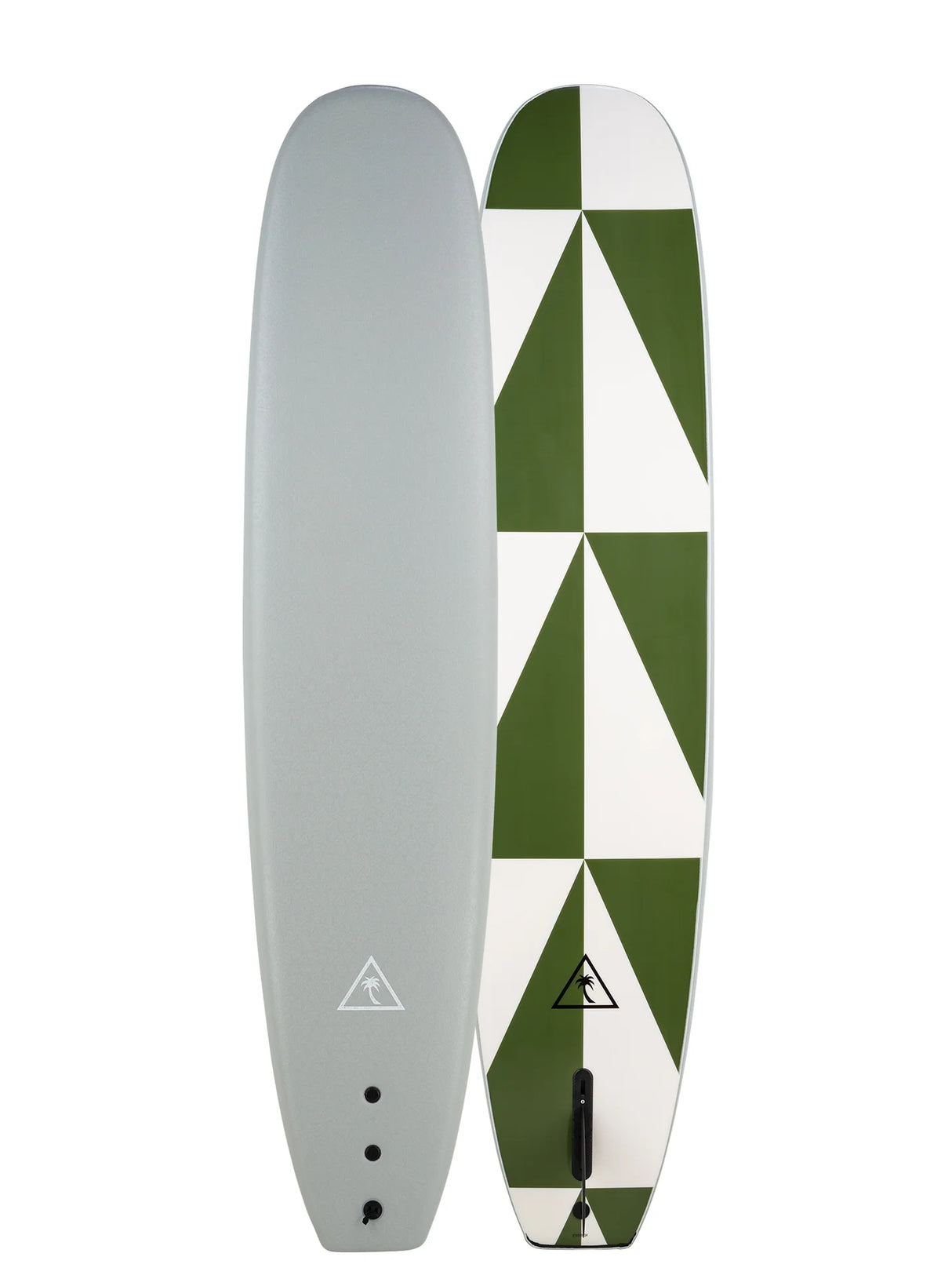 Catch Surf Heritage 8'6" Noserider - Single Fin Grey/Neo Geo