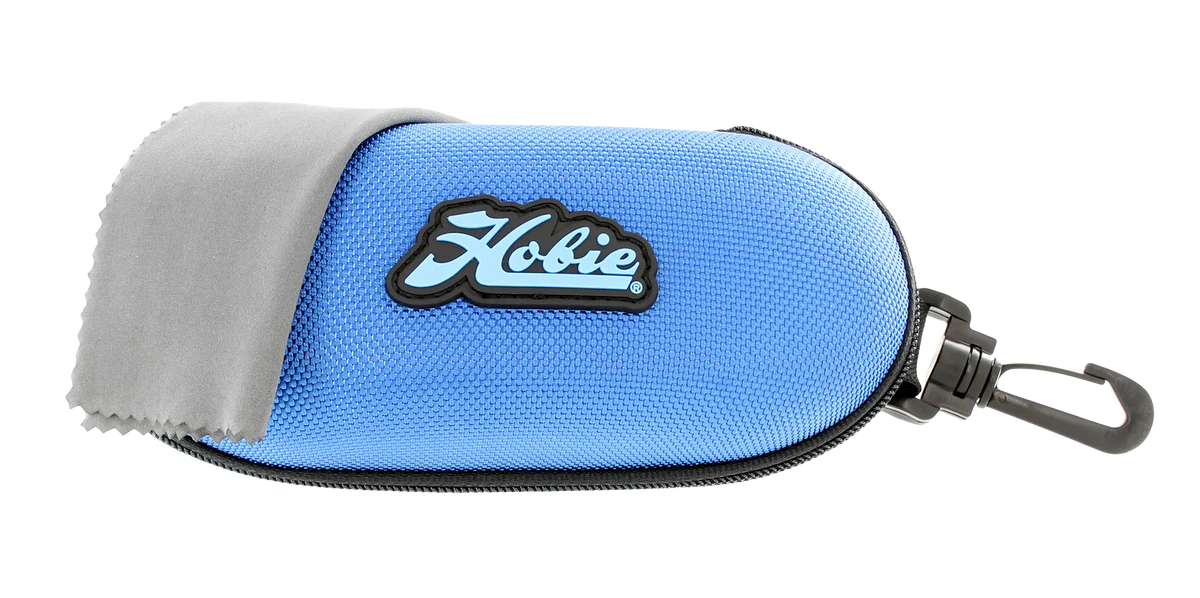 Hobie Cove Float Sunglasses - Satin Black/ Cobalt Mirror