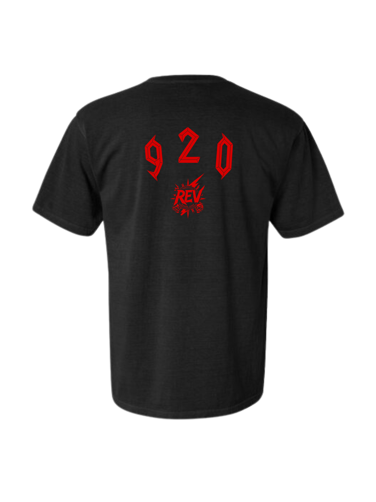Rev "920" Short Sleeve Tee - Black