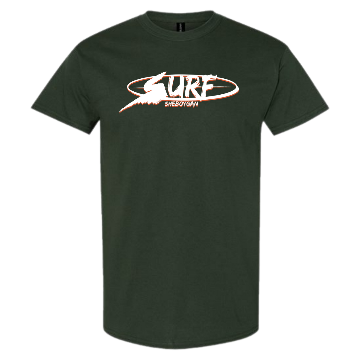 EOS Surf "Slasher" Men's Tee - Forest Green