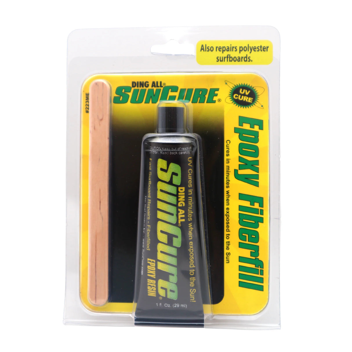 HOME SUNCURE MINI EPOXY FIBERFILL DIN... SUNCURE MINI EPOXY FIBERFILL DING REPAIR KIT - 1 OZ