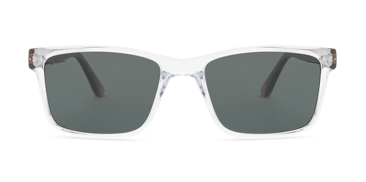 Hobie Flats Sunglasses - Shiny Crystal Clear