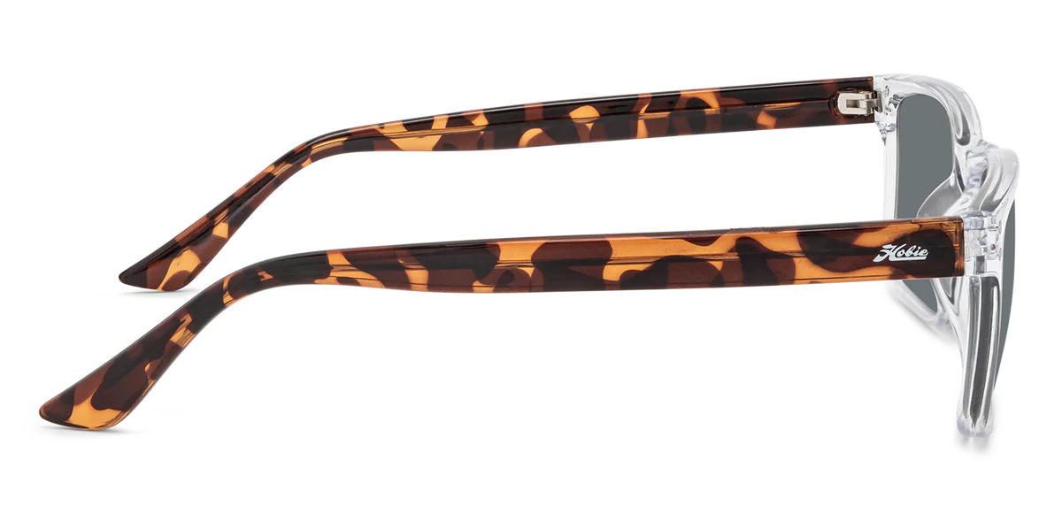 Hobie Flats Sunglasses - Shiny Crystal Clear