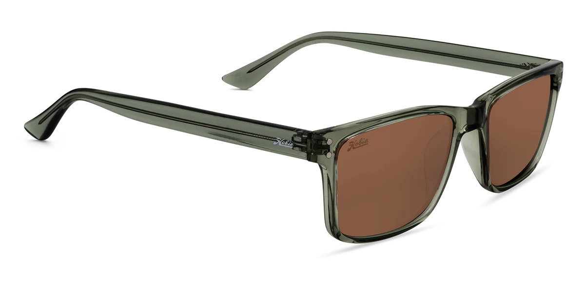 Hobie Flats Sunglasses - Shiny Crystal Olive