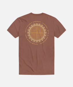 Jetty Redial Tee - Brown