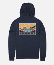 Load image into Gallery viewer, Jetty Valley Tee Hoodie - Navy
